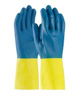 PIP 52-3671 Assurance Neoprene/Latex Gloves - Flock Lined with Honeycomb Grip - 28 Mil (12ct)